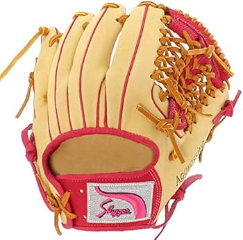 久保田スラッガー 軟式内野用グローブ ブラウン/ピンク 久保田